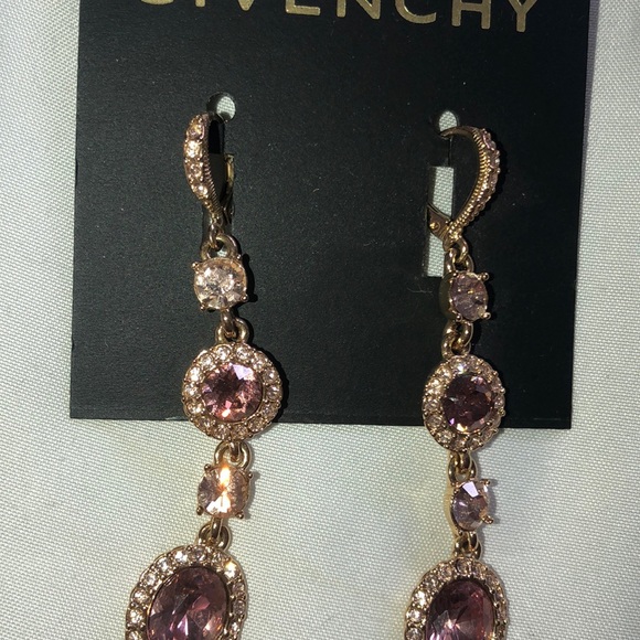 Givenchy Pink Drop Earrings - Picture 3 of 3